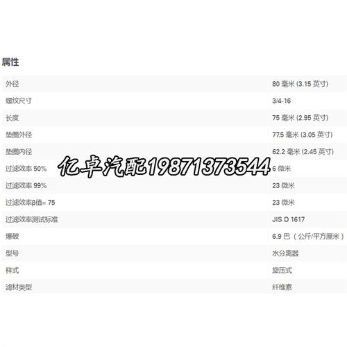 971725491 8-9717254981 1-13240-009-0-1-3240-018 BF954滤清器