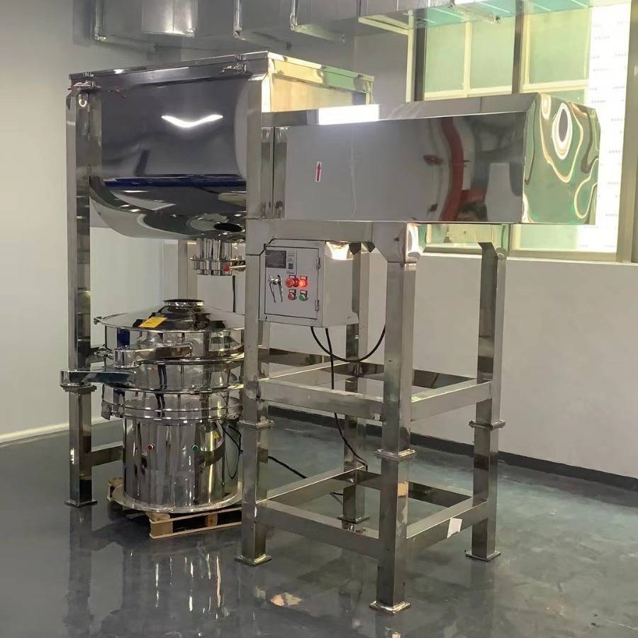 螺带式搅拌桨混合设备中药面膜粉牙粉调味品卧式搅拌机高效率变频