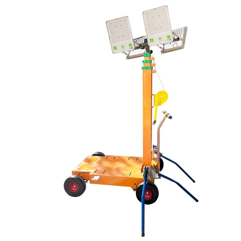 HMF955夜间工程施工抢险户外照明手推式移动应急泛光照明灯