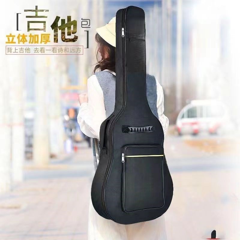 吉他包背包4041寸吉他加棉加厚F通用防水琴包双肩单肩背包