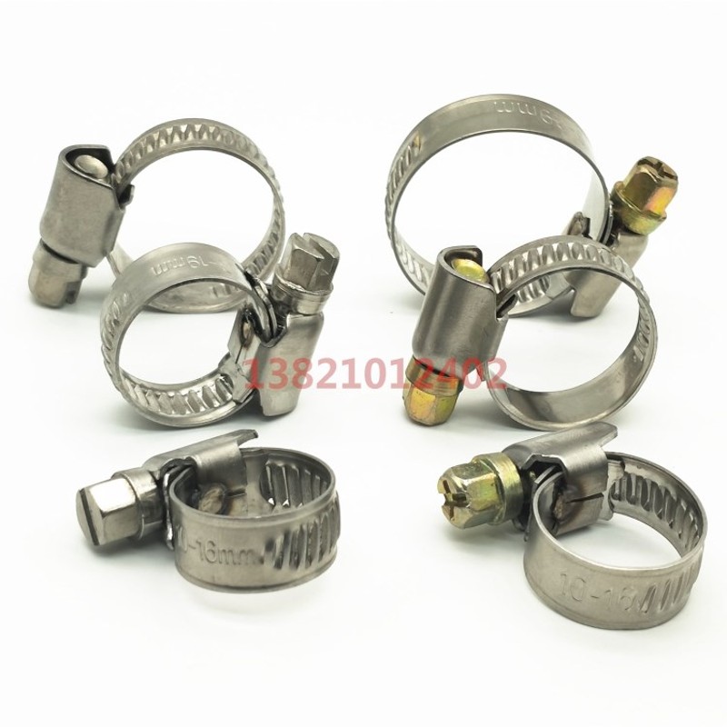 不锈钢喉箍 德式喉箍 卡箍 抱箍z 带宽9mm水管卡子 烨磊喉箍卡箍