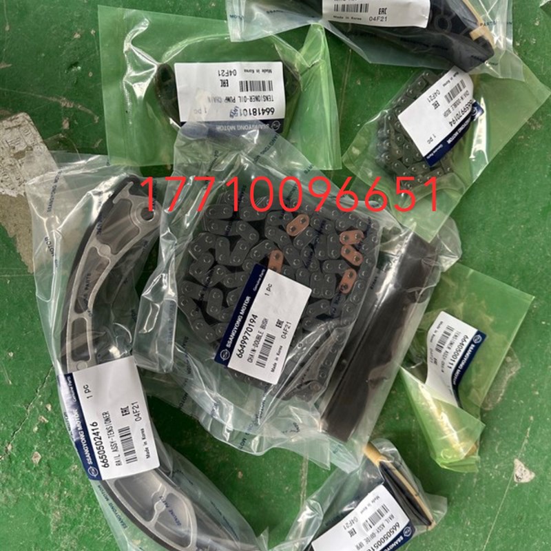 双龙爱腾享御油柴2.0正时套装正时链条顶链口返回挡板原装进器新