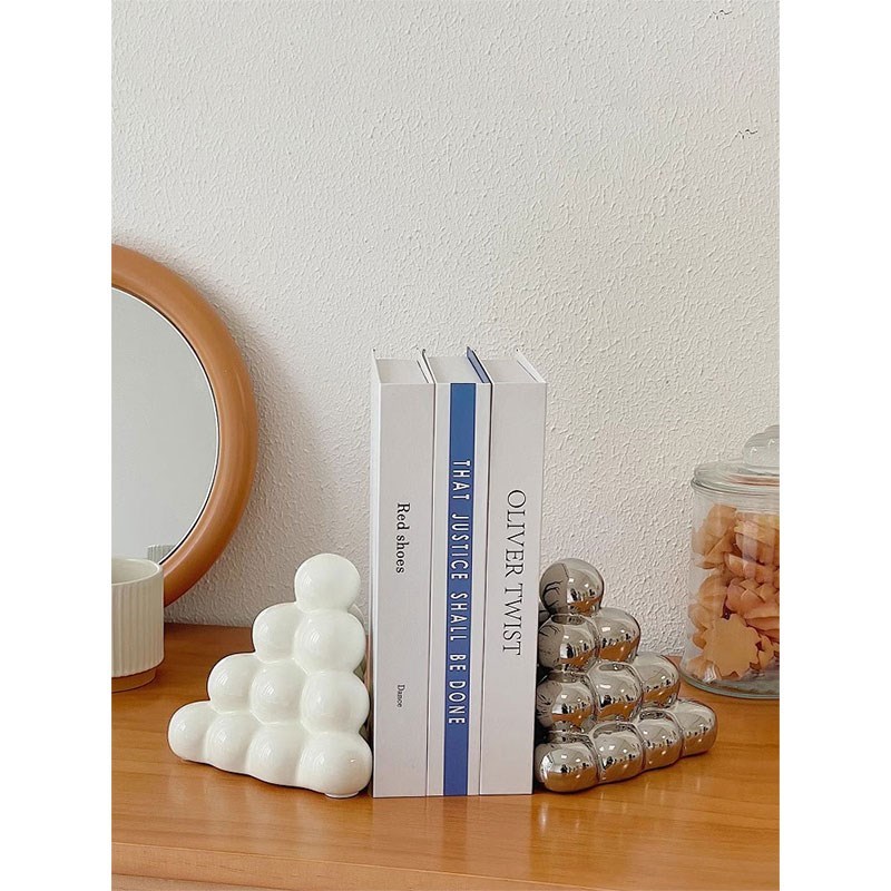 球球款假书摆件书挡轻奢客厅家居E桌面书房电V视柜装饰品创意