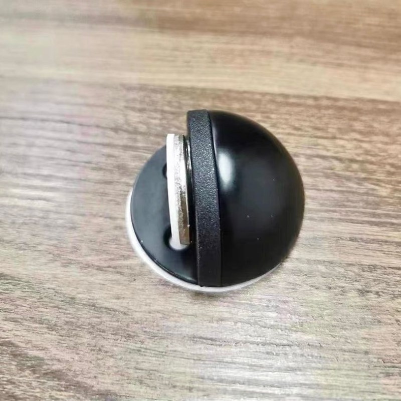 玻璃门防撞限位门碰橡胶门档y龟顶不锈钢免打孔挡门器门阻门顶
