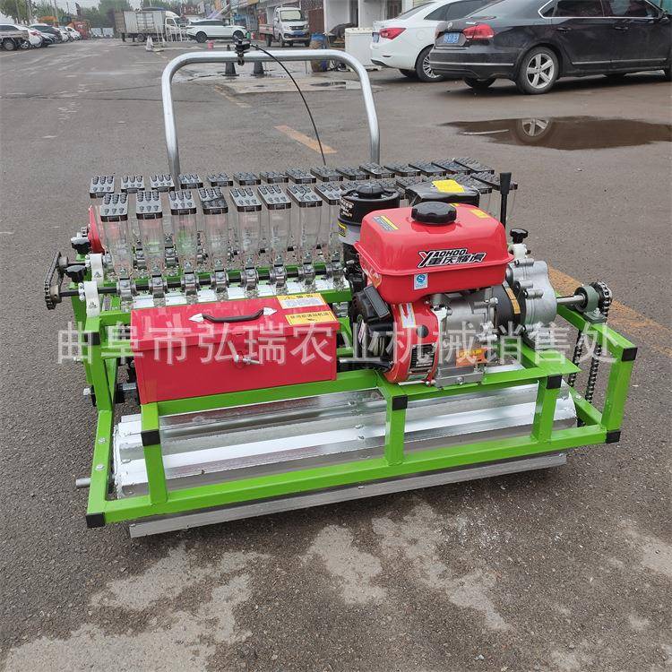 娃娃菜免间苗播种机手推式精播机自行走式小颗粒种子播种机