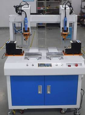 TFT-63311B全自动高速落地式双头螺丝机风机定子伺服自动锁螺丝机