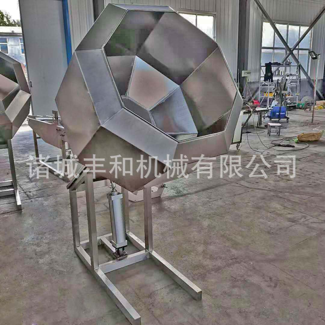 手撕牛肉调味上料拌料机不锈钢八角拌料机厂家豆干调味拌料机
