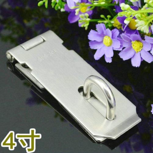 304加厚不锈钢门扣挂锁扣锁鼻木箱搭扣锁牌锁扣木门搭扣箱包门栓