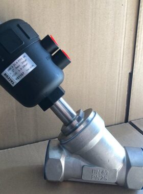 不锈钢角座阀DN15/PN25 CF8气动角座阀 DN20/25/32/40/50