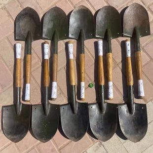 1965年小铁锹老锹实木把小锹距今六十年老锹