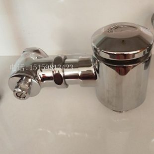 延时阀大小便冲水器卧 铜脚踩蹲便池自闭式 六合一脚踏卧式 冲洗阀