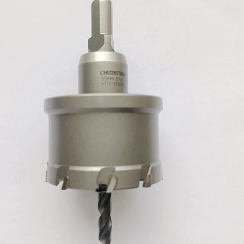 创恒合金厚铁板开孔器钢板铁板不锈钢合金金属板开扩孔神器25mm