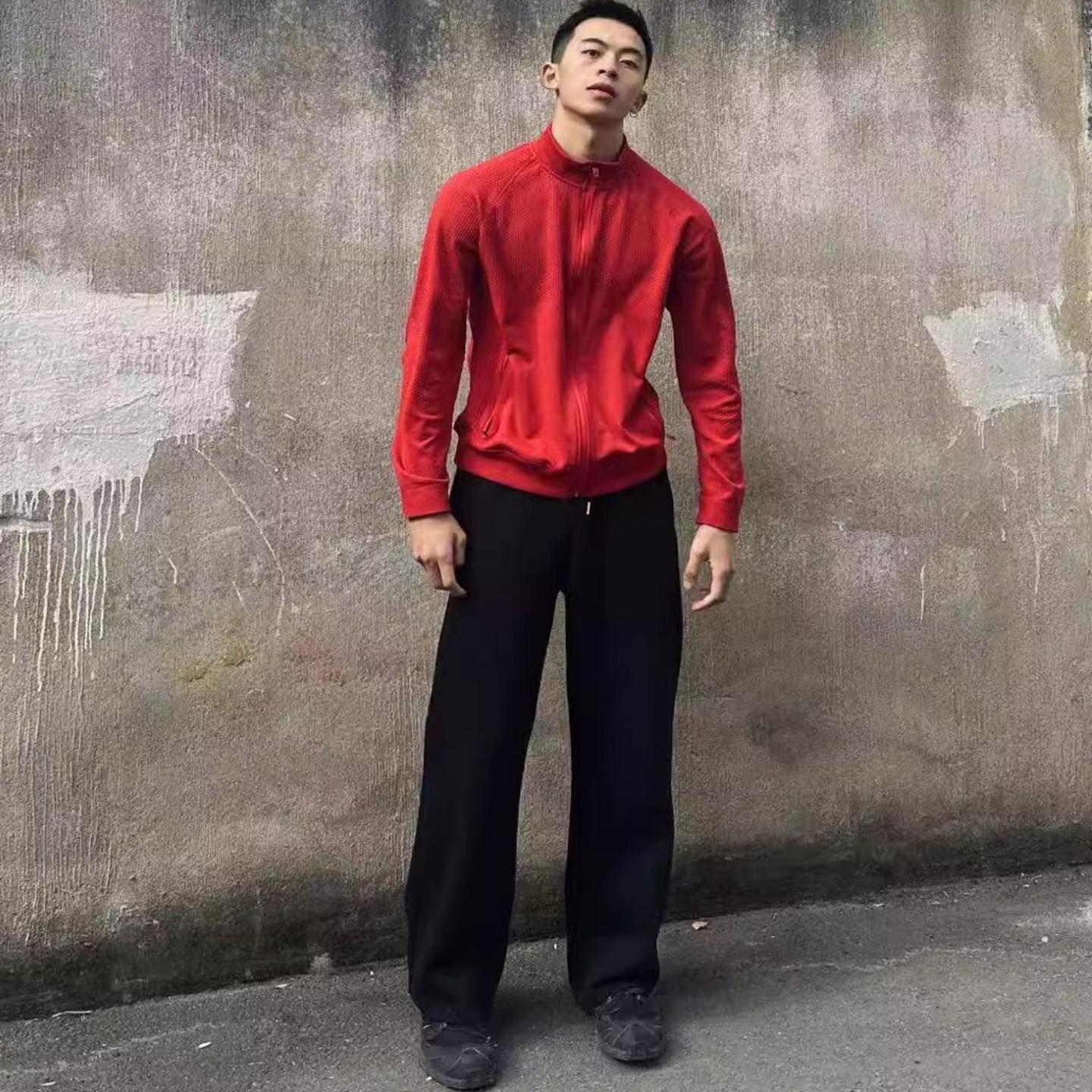 加拿大限定提花健身夹克