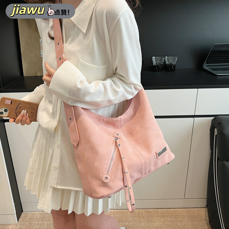 新款包包韩系慵懒风腋下包大容量