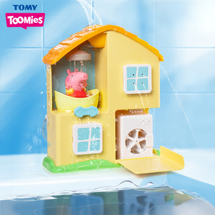 多美toomies小猪佩奇沐浴玩具套装儿童戏水早教益智男孩女孩礼物
