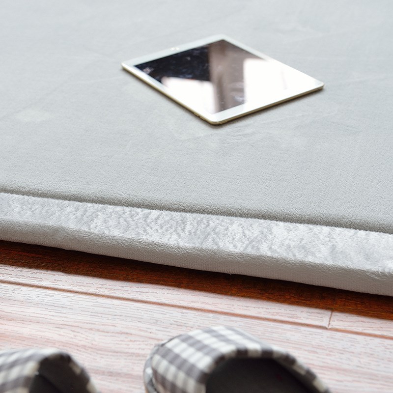 加厚防滑榻榻米地毯隔凉爬行垫客厅卧室飘窗地垫珊瑚绒记忆海绵垫