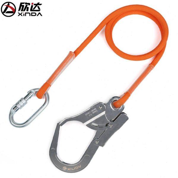 欣达高空作业安全带绳索户外施工保险带空调安装安全绳电工保护带,户外/登山/野营/旅行用品,快挂(专业攀岩用),淘宝优惠券,粉丝福利购,淘宝优惠卷