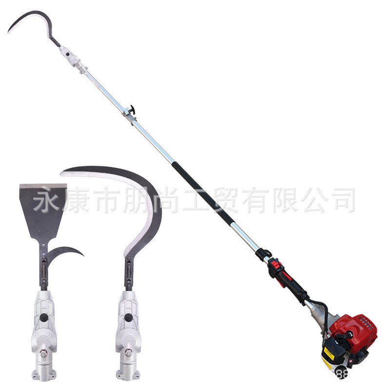 棕榈机械收获机3米棕榈树割叶机加长棕榈修剪汽油修枝镰修枝铲子