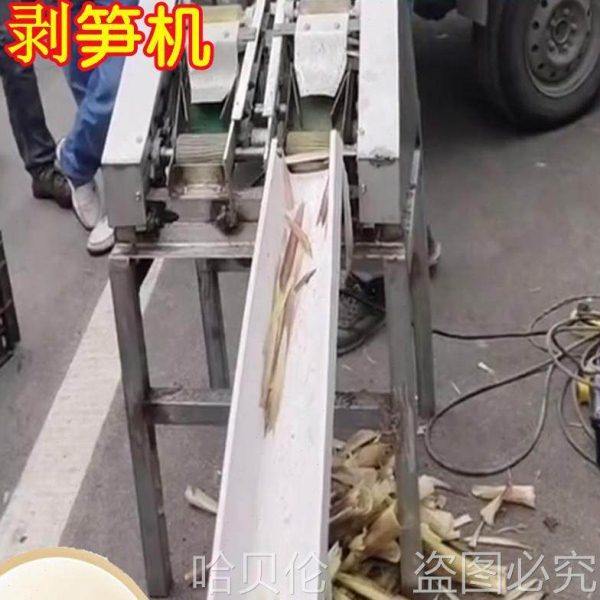 剥笋机半自动单双行小型竹笋脱去皮壳机农用电动春笋扒壳器剥损机