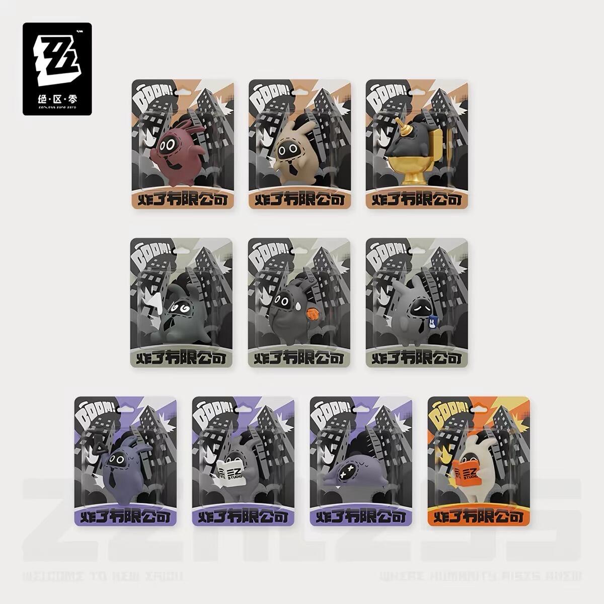 绝区零ZZZ邦邦打工日志吊卡盲盒图片