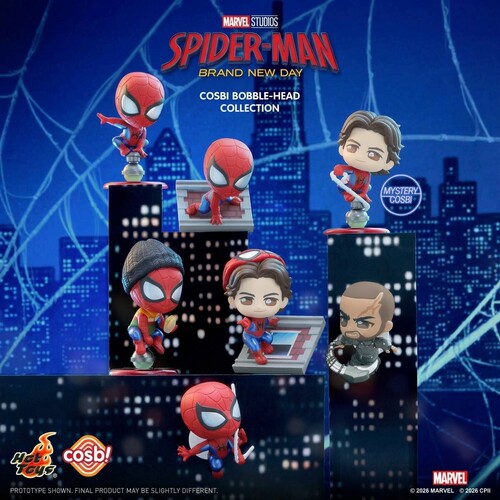 HotToys蜘蛛侠崭新之日COSBI盲盒