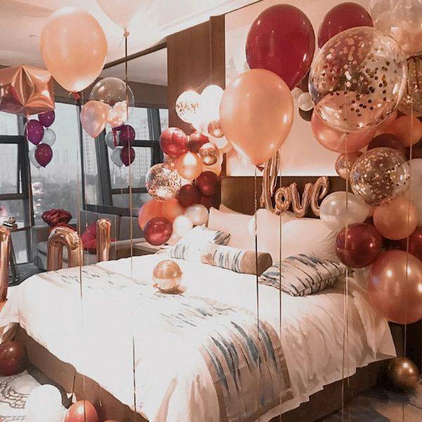 婚房布置卧室订婚新房酒店气球装饰女方方创意场景结婚用品繁星,节庆用品/礼品,发光气球,淘宝优惠券,粉丝福利购,淘宝优惠卷