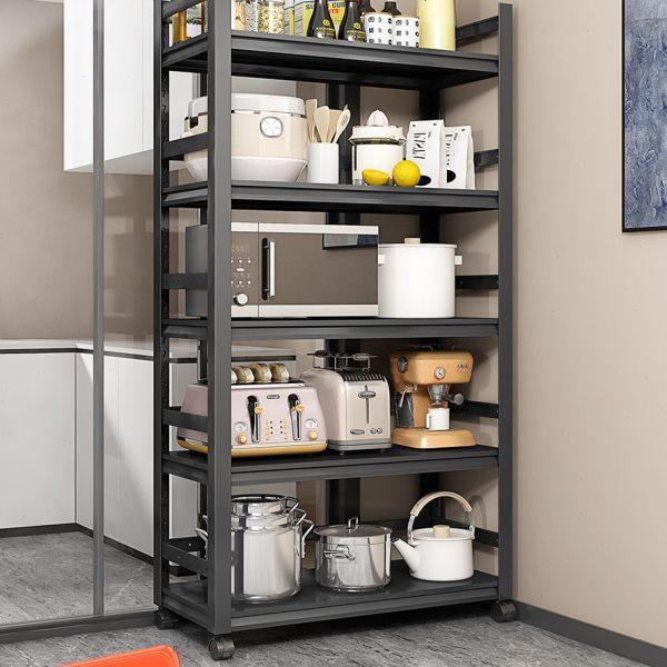 厨房置物架落地多层微波炉烤箱收纳架多功能放锅架家用货架储物架,厨房/烹饪用具,微波炉置物架,淘宝优惠券,粉丝福利购,淘宝优惠卷