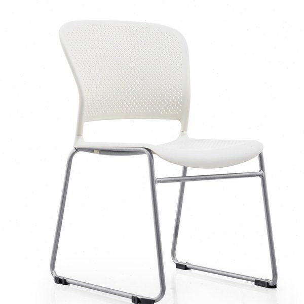 新款培训椅 洽谈椅 可叠落会议椅 休息椅 小姐椅 塑胶椅包邮包装