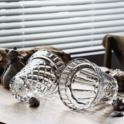 新时代简约浮雕大口径玻璃花瓶高级感网红法式水养花餐桌摆件客厅,家居饰品,花瓶,淘宝优惠券,粉丝福利购,淘宝优惠卷