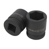 钢盾工具3 4系列六角气动套筒风动抗冲击套筒头风动套管 S123417