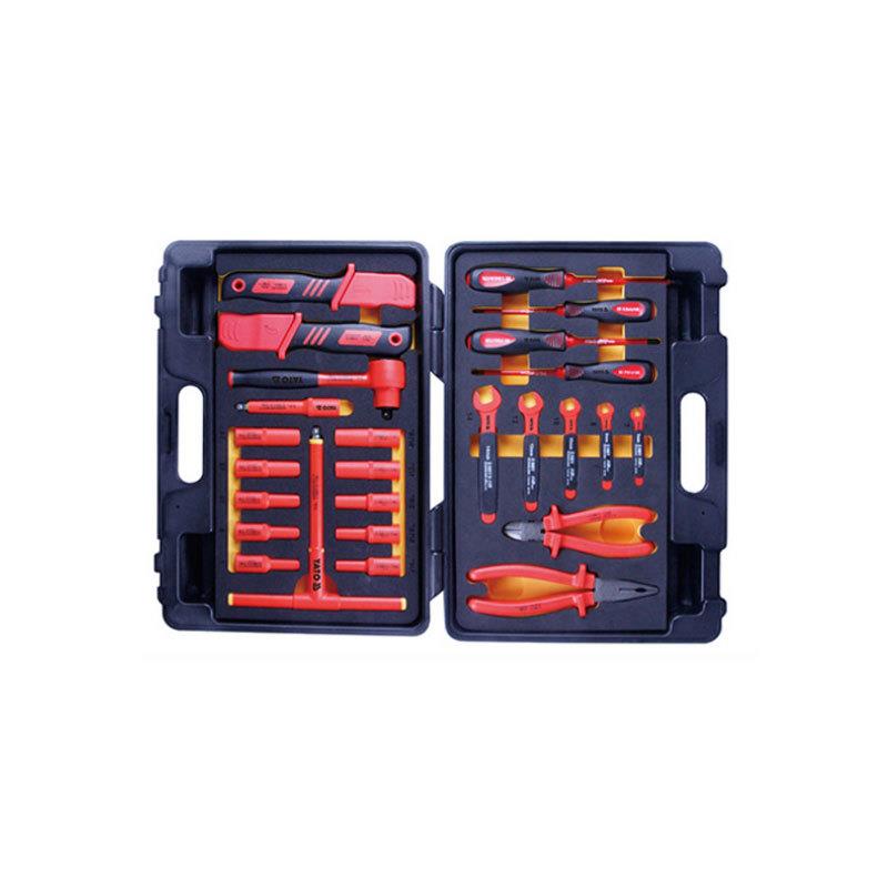 易尔拓进口电工工具 德国工业级26件套高档绝缘工具组套 YT-3875V