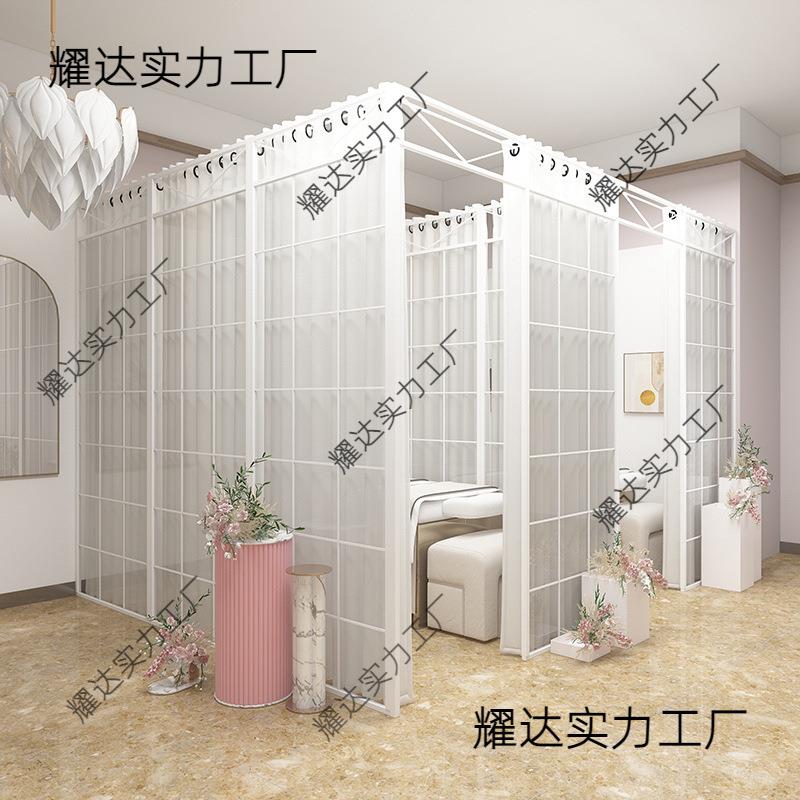 铁艺屏风隔断墙院隔出小房间家用自装出租房简易客厅遮挡隔板