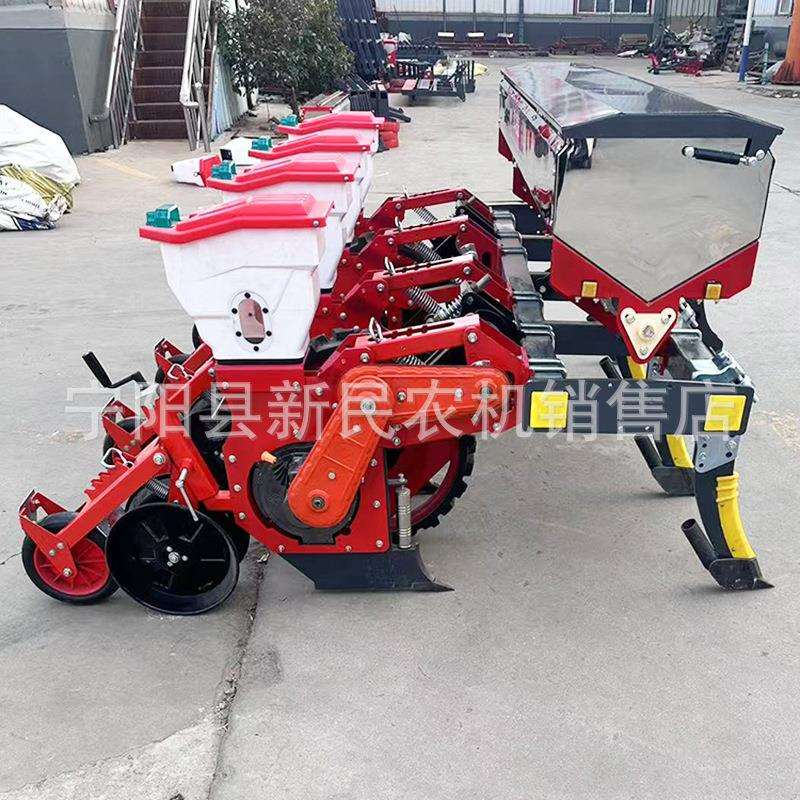 春仿悬浮玉米播种机山区坡地用悬浮式谷子高粱精播机有现货