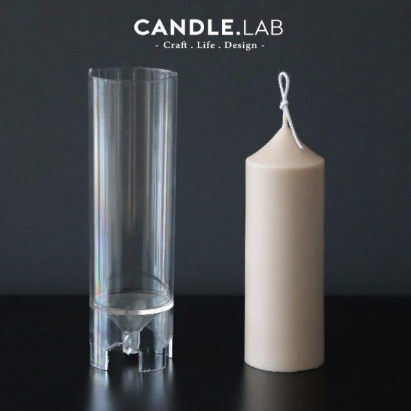 CANDLE.LAB | 蜡烛用教堂顶圆柱形PC模具透明硬质塑料模具15,家居饰品,香薰DIY材料/工具,淘宝优惠券,粉丝福利购,淘宝优惠卷