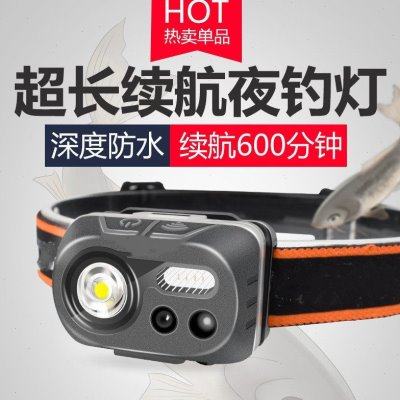黑豹森轻型感应灯防水头灯跑步长续航20小时夜钓鱼户外专用头戴式,户外/登山/野营/旅行用品,头灯,淘宝优惠券,粉丝福利购,淘宝优惠卷