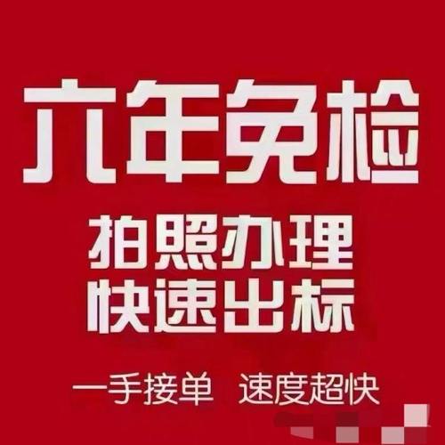 代办全国汽车辆六年免检年审第8年小车年检车验车新车免验异审车