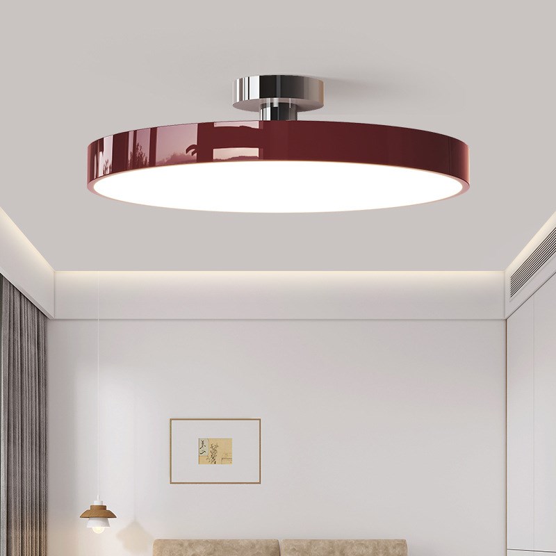 主卧室灯c奶油风简约现代北欧创意2025年新款网红法式复古家用灯