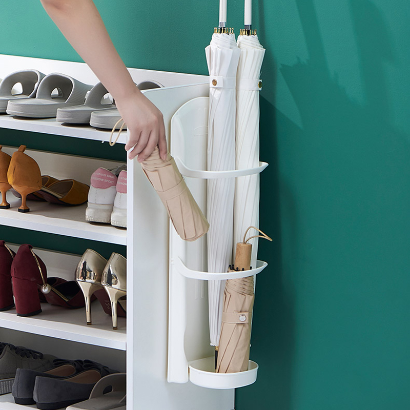 家用放雨伞e收纳架壁挂式门口放伞神器置物架北欧创意雨伞架雨具