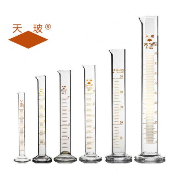 天玻 高硼硅玻璃量筒5 10 25 50 100 250 500 1000 2000ml A级图片