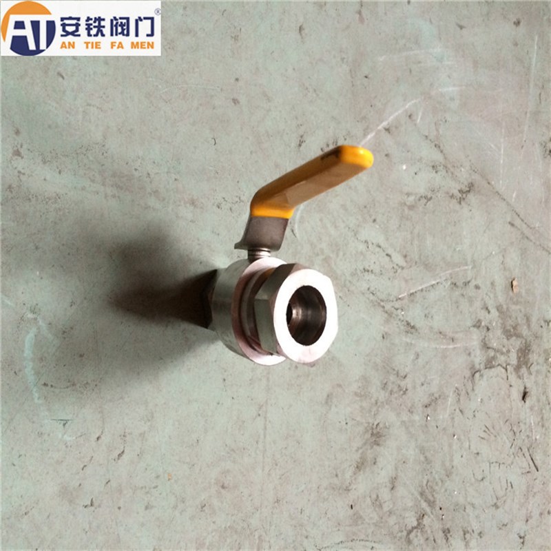 GY1型卡套球阀 Q91F-25P卡z套式球阀 不锈钢卡套球阀 压力表球阀1