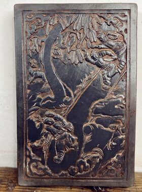 加厚款二十四孝行佣供母非遗金石传拓砖雕摆件礼品研学拓片刻板