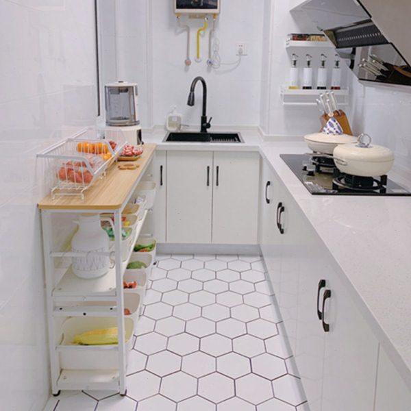 厨房桌子切菜桌微波炉置物架落地式烤箱收纳柜储物台柜子多层架子,厨房/烹饪用具,微波炉置物架,淘宝优惠券,粉丝福利购,淘宝优惠卷