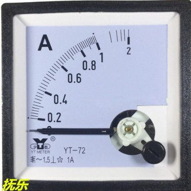 YT-72 指针交流电流表YT72-1A 2A 3A 5A 10A 15A 20A 30A 50A/5A