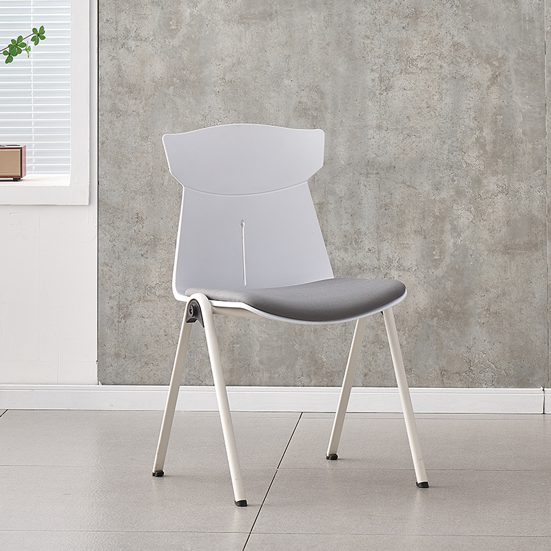 会议椅子办公弓形现代简约无扶手学生座椅可叠放会议X室靠背培训