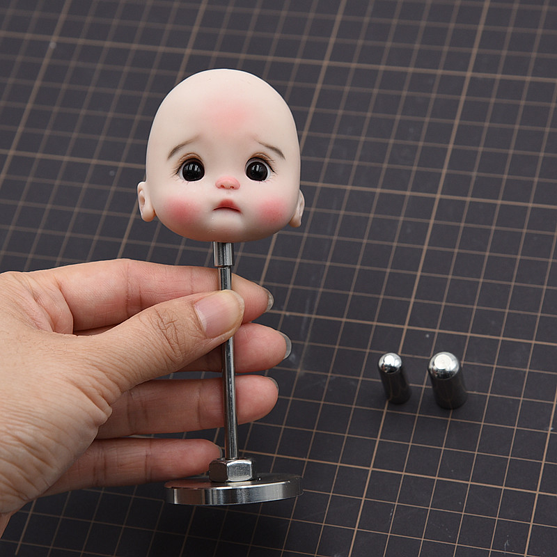 OB11软陶自制娃头多功能支架 BJD脖洞神器 O工具 软陶土 烤头支架