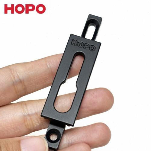 HOPO好博推拉门锁座锁扣SLP47移门玻璃门卡扣搭扣锁座推门门窗用