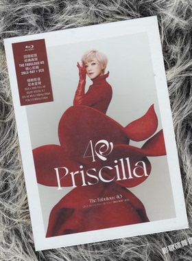 进口 陈慧娴 红馆演唱会 巡回演唱会 Priscilla Live 蓝光2BD+3CD