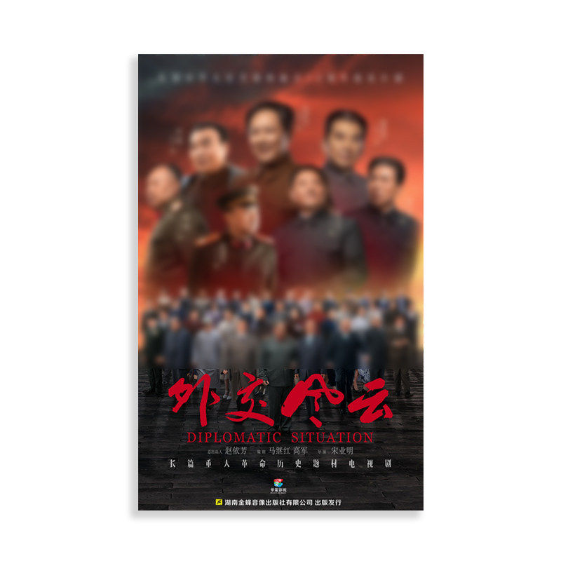 正版 外交风云 电视连续剧16DVD光盘 高清珍藏版