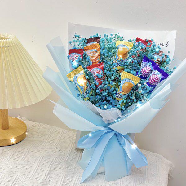 棒棒糖糖果花束成品生日礼物送女生零食花闺蜜儿童创意毕业礼物