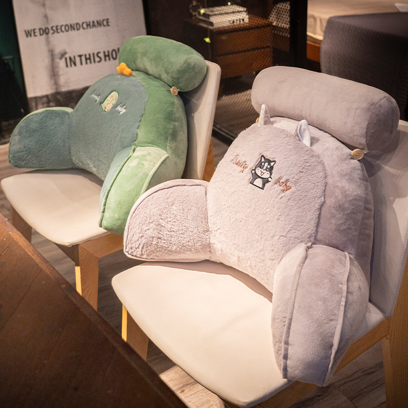 办公室久坐护腰i靠垫腰垫腰枕椅子靠枕孕妇床上靠背垫座椅沙发抱